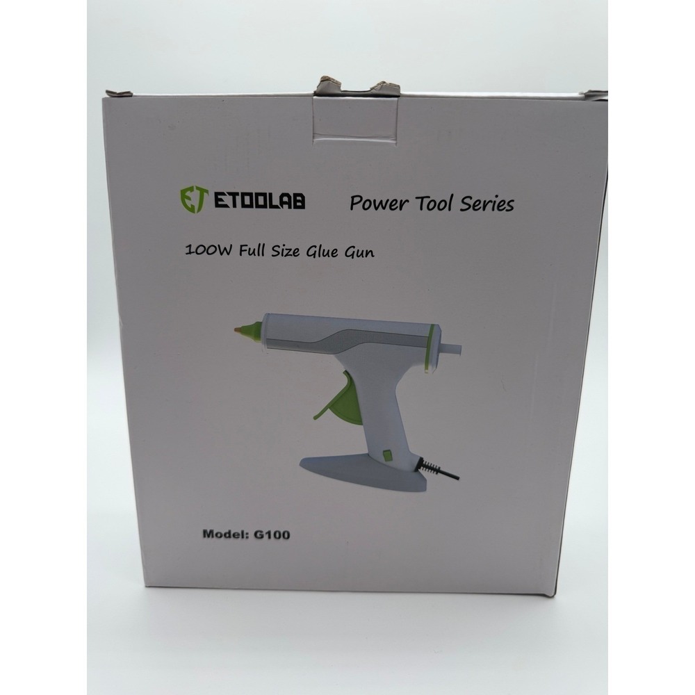 ETOOLAB Hot Glue Gun Full Size 100W with‎ Anti-Drip Nozzle